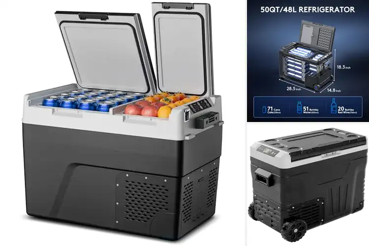 Detailed view of Best 50 Quart Portable Freezers