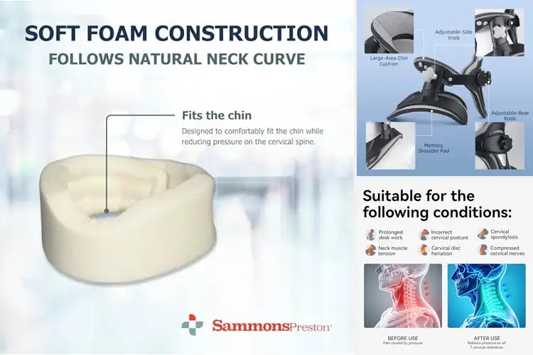Detailed view of Best Adjustable Neck Braces