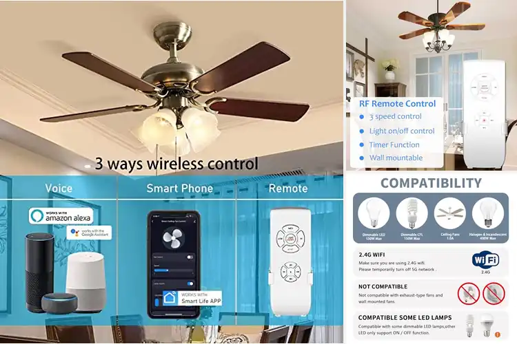 Detailed view of Best Alexa Compatible Fan Controls