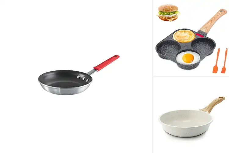 Detailed view of Best Aluminum Omelette Pans