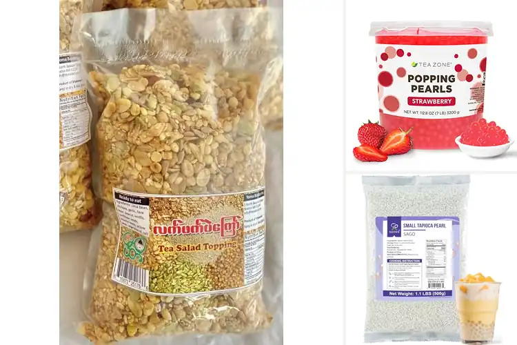 Detailed view of Best Asian Tea Toppings