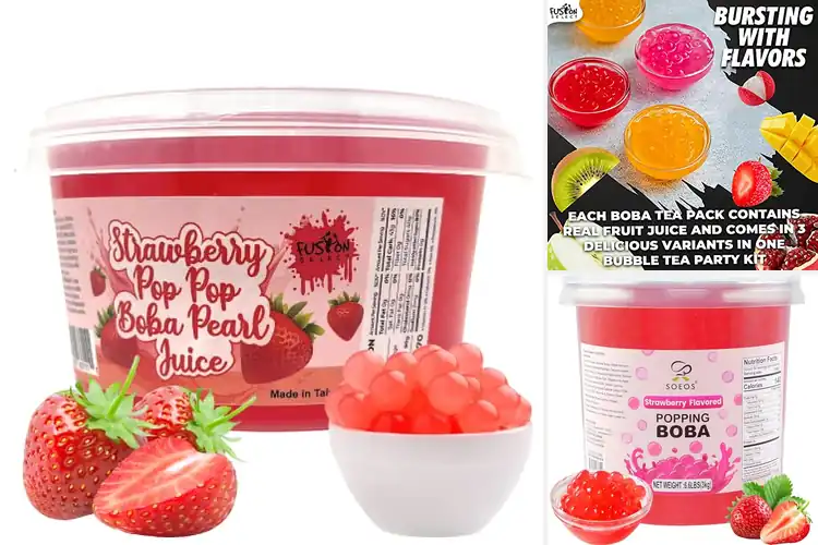 Detailed view of Best Bursting Boba Toppings