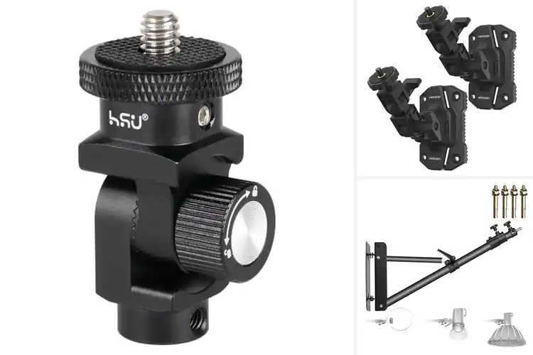 Detailed view of Best Camera Supports with 180 Degree Rotation
