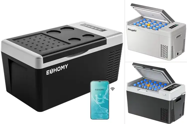 Detailed view of Best Compressor Cooling Car Fridge