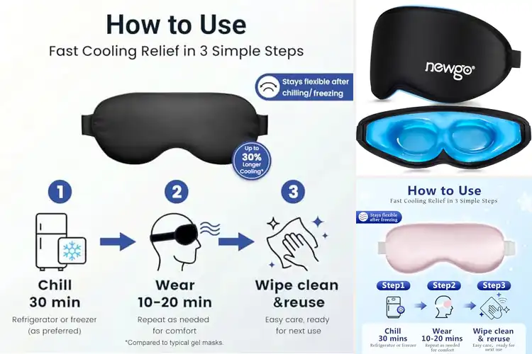 Detailed view of Best Dark Circles Relief Eye Masks For Sleep Quality