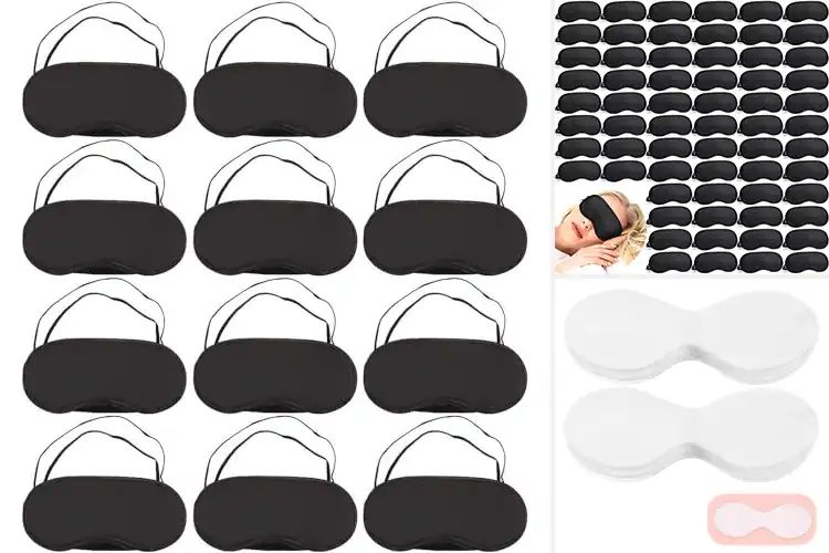Detailed view of Best Disposable Eye Masks: Sleep Better Anywhere