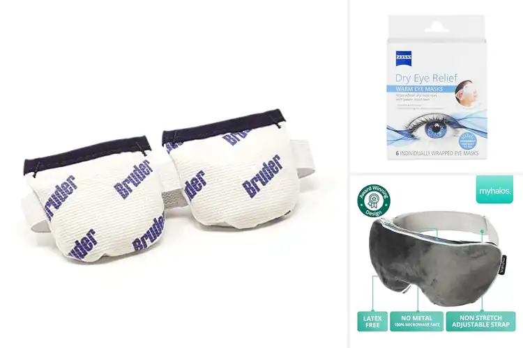 Detailed view of Best Dry Eyes Relief Masks
