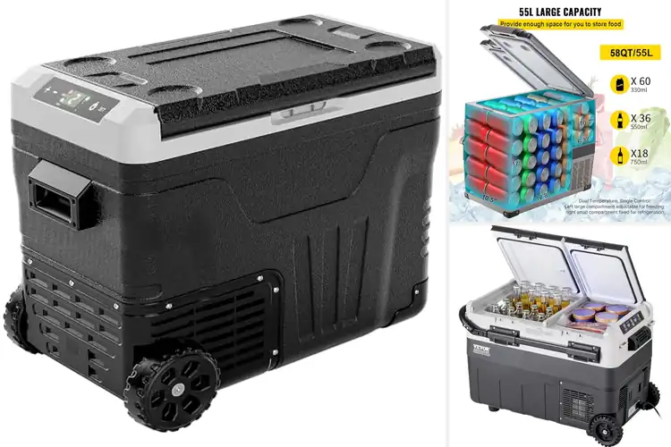 Detailed view of Best Dual Power Portable Freezers For Home And Car