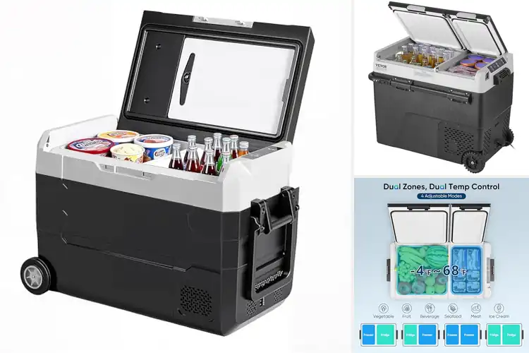 Detailed view of Best Dual Zone Car Refrigerators for Road Trips