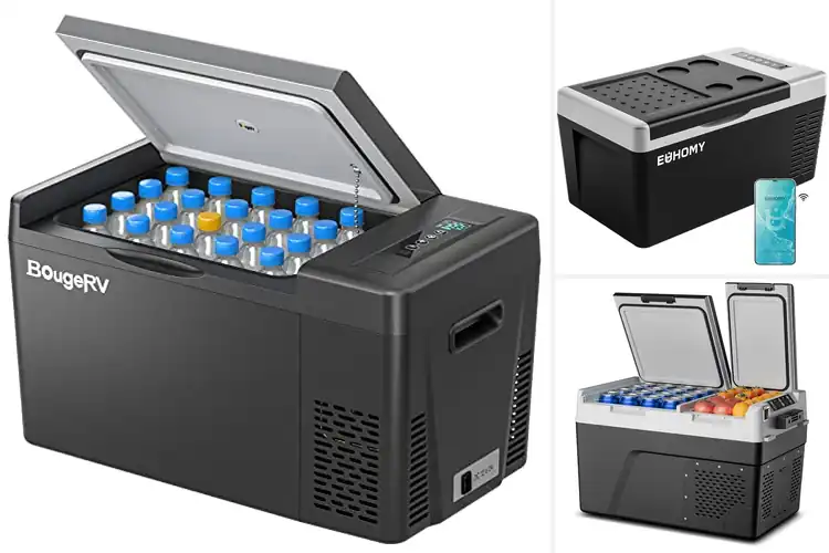 Detailed view of Best Durable Portable Fridges For Boating