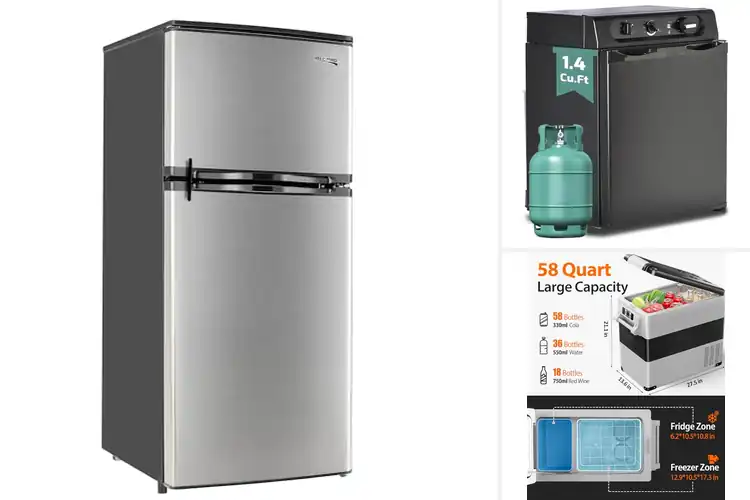 Detailed view of Best Durable RV Fridge