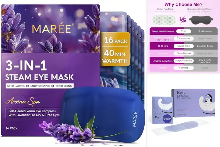 Detailed view of Best Eye Fatigue Relief Masks