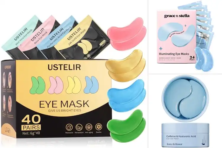 Detailed view of Best Eye Masks for Puffy Eyes: Refresh & Brighten Instantly