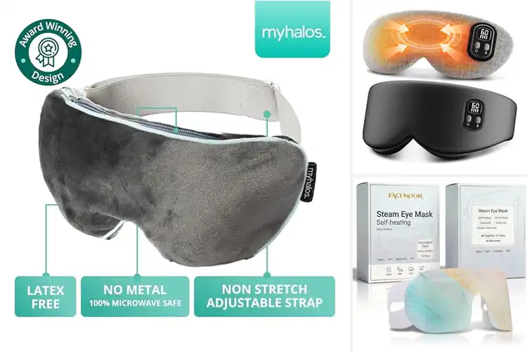 Detailed view of Best Eye Strain Relief Masks For Fatigue