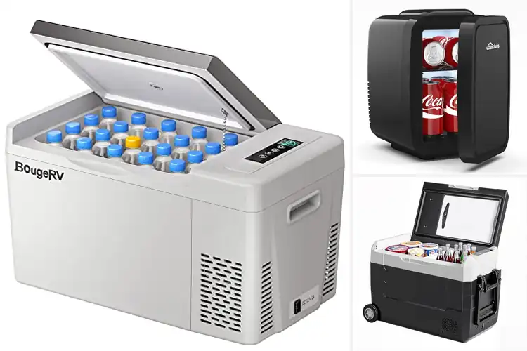 Detailed view of Best Fast Cooling Car Refrigerators