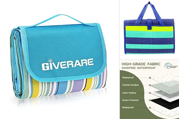 Detailed view of Best Foldable Beach Mats for Easy, Comfy Outdoor Relaxation