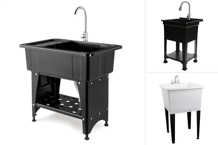 Detailed view of Best Freestanding Utility Sinks