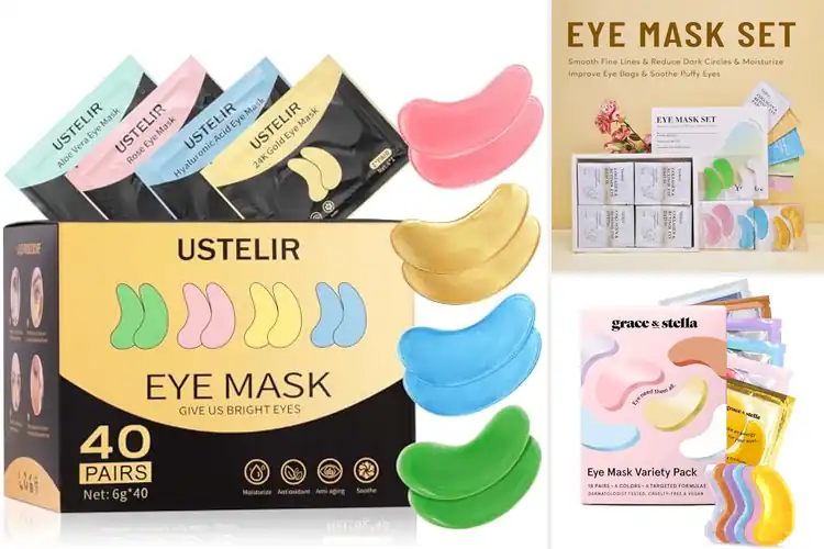 Detailed view of Best Gift Eye Masks to Refresh and Rejuvenate Tired Eyes