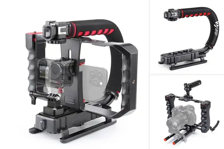 Detailed view of Best Handheld Camera Rigs for Smooth, Pro-Level Shots