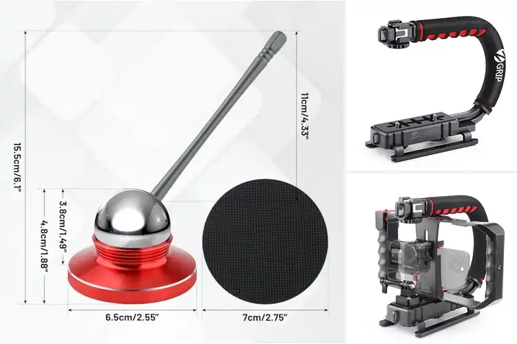 Detailed view of Best Handheld Stabilizers: Smooth Shots Made Easy