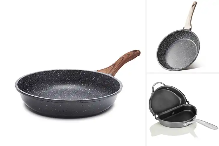 Detailed view of Best Heavy Duty Omelette Pans