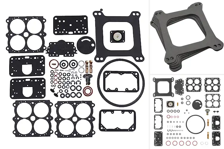 Detailed view of Best Holley Carburetor Components