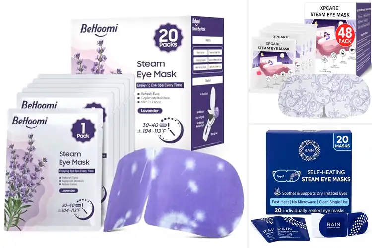 Detailed view of Best Individually Wrapped Steam Eye Masks