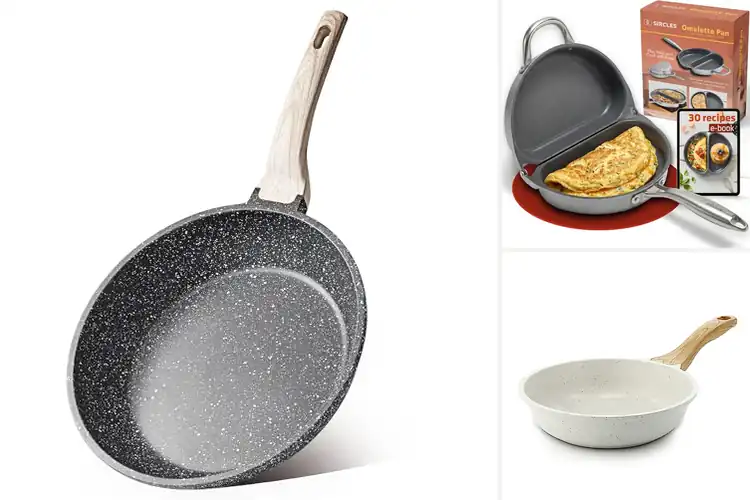 Detailed view of Best Induction Omelette Pans: Perfect, Easy-Clean Cooking