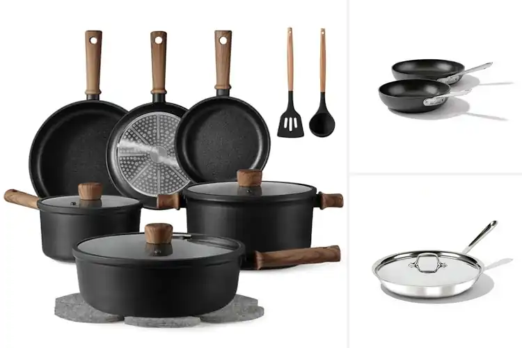 Detailed view of Best Induction Pans: Cook Faster with Even Heat & Easy Use