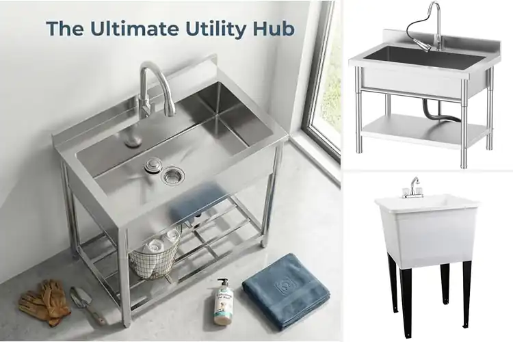 Detailed view of Best Industrial Utility Sinks