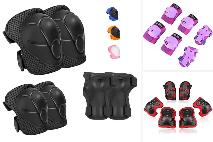 Detailed view of Best Kids Cycling Safety Pads