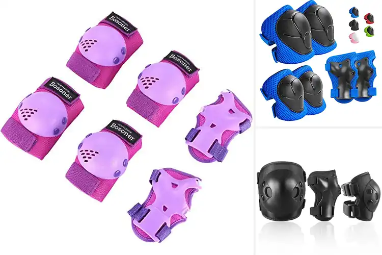 Detailed view of Best Kids Wrist Guards and Elbow Pads