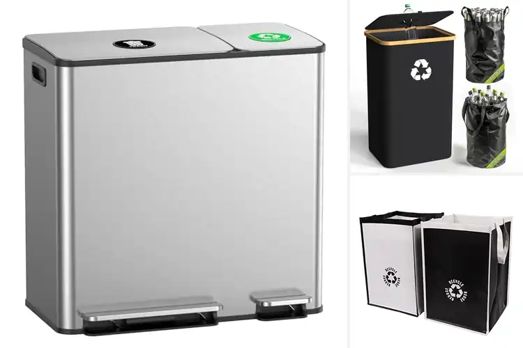 Detailed view of Best Kitchen Recycle Bins