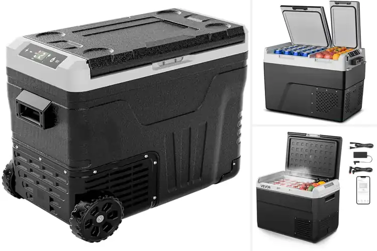 Detailed view of Best Large Capacity 50 Liter Portable Fridge Freezer