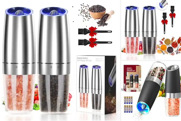 Detailed view of Best Led Light Grinder Shakers: Brighten Your Seasoning Game