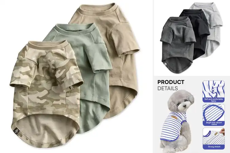 Detailed view of Best Lightweight Dog Tee: Cool & Comfy