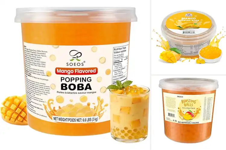 Detailed view of Best Mango Boba: Top 10 Tropical Treats to Try Now