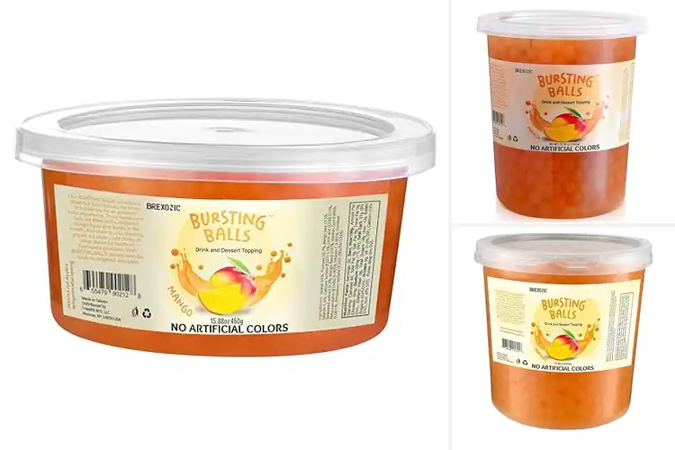 Detailed view of Best Mango Bursting Boba