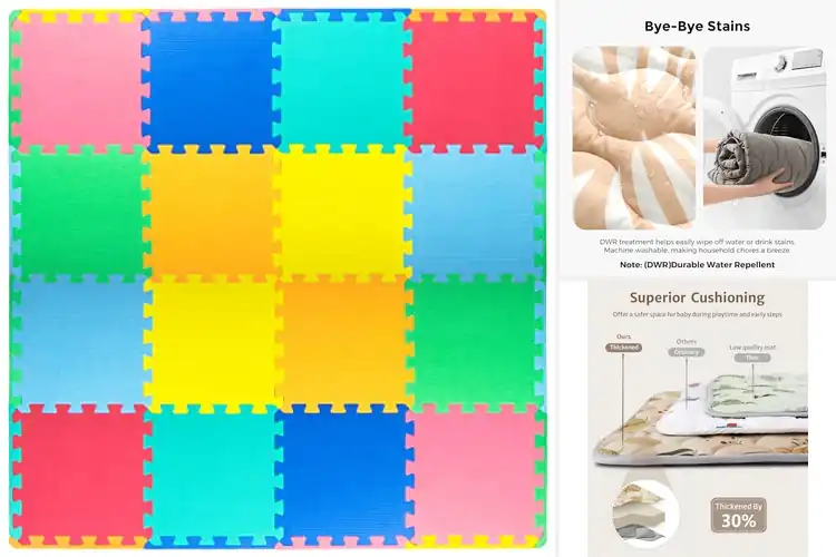Detailed view of Best Multi Use Play Mats
