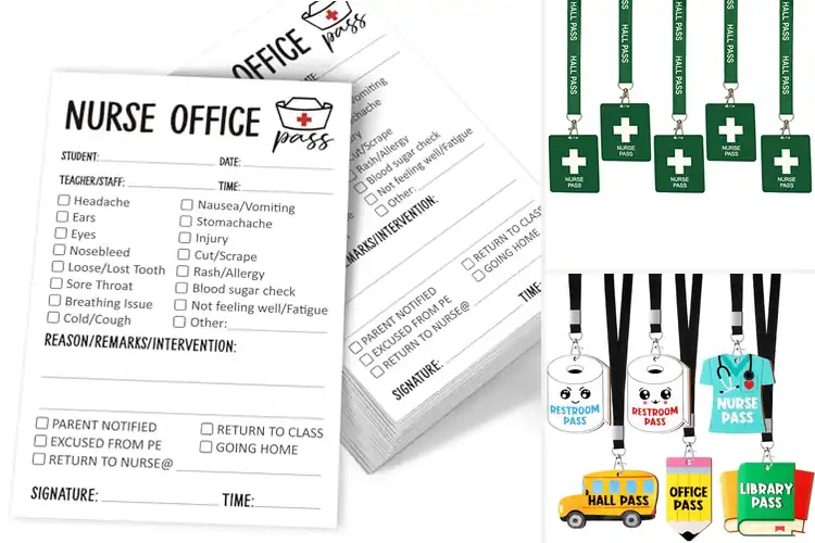 Detailed view of best nurse passes for Smooth, Stress‑Free School Days