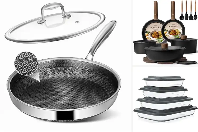Detailed view of Best Oven Safe Dishwasher Safe Pan