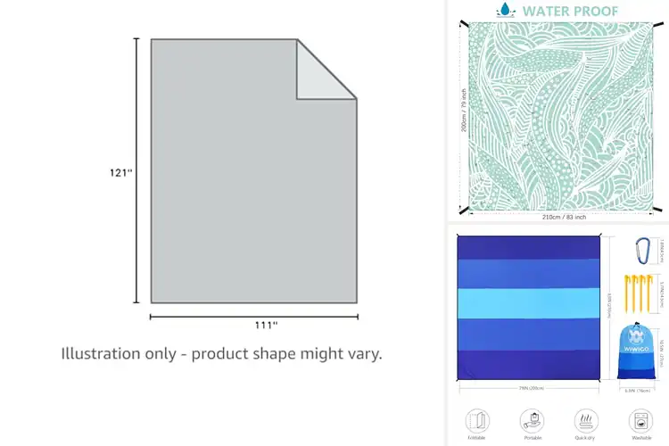 Detailed view of Best Quick Drying Beach Blankets