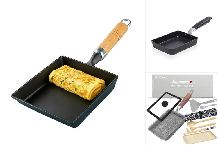 Detailed view of Best Rolled Omelette Pans