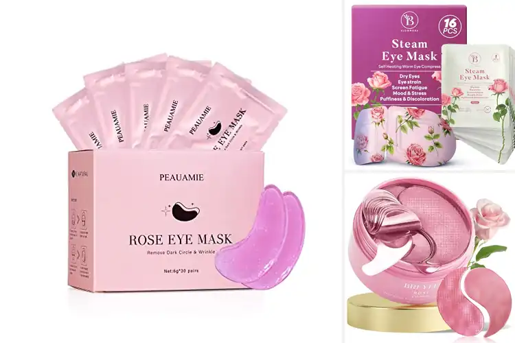 Detailed view of Best Rose Scent Eye Masks: Top 10 Picks for Youthful Eyes