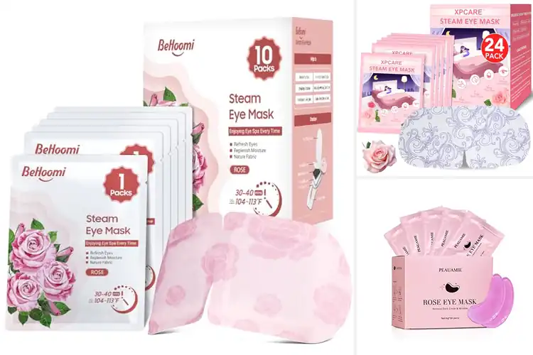 Detailed view of Best Rose Scented Eye Masks