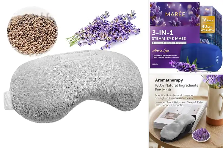 Detailed view of Best Scented Eye Masks For Soothing Aromas