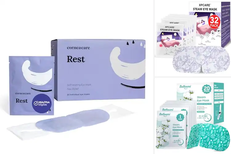 Detailed view of Best Self Heating Eye Masks: Instant Relief for Tired Eyes