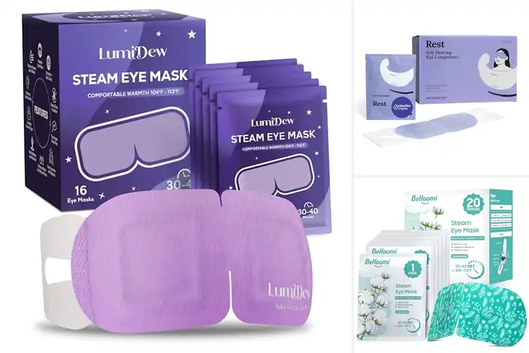 Detailed view of Best Self Heating Steam Eye Masks
