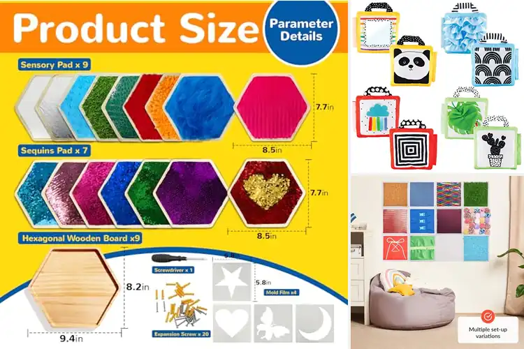 Detailed view of Best Sensory Panels for Fun, Calm, and Skill-Building Play