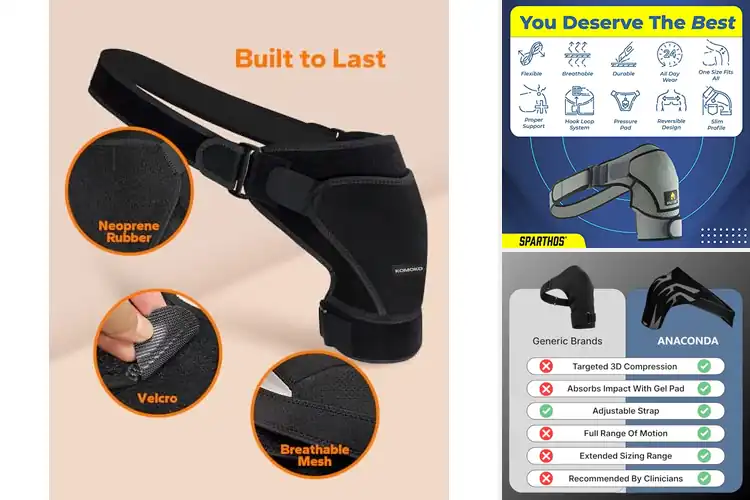 Detailed view of Best Shoulder Braces: Top 10 Picks for Pain Relief & Comfort